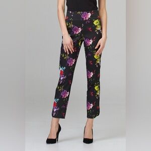 Gorgeous Joseph Ribkoff Floral Wrinkle Resistant Pant